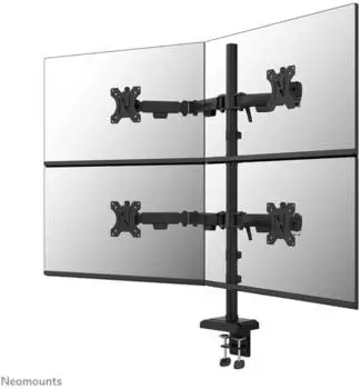 Neomounts DS60-600BL2-2 Quadruple-Monitorarm für 4 Monitore bis 32" (DS60-600BL2-2)