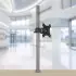 Duronic DM35 Head VESA 75/100 Monitorplatte, drehbar 360°, neigbar (DM35HEAD-DE)