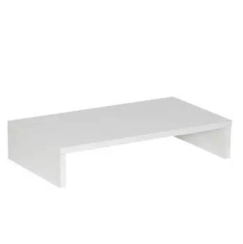 Caro Möbel Monitor Monitorständer weiß, 50x10x27cm (93885)