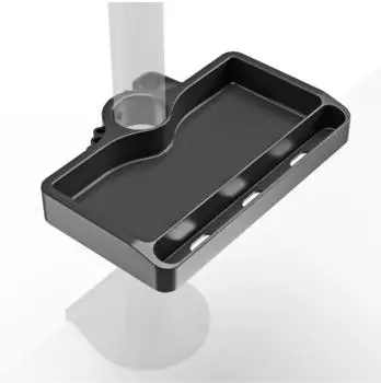 Onkron A35-B Ablage f&uuml;r Monitorhalterungen 30-35mm, schwarz (A35-B)