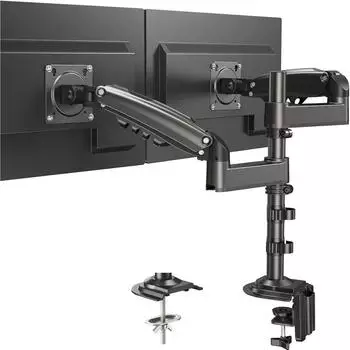 LuxusKollektion Dual-Monitor-Halterung 13-32 Zoll, VESA 75/100mm, h&ouml;henverstellbar