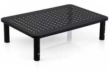 OneConcept NOVAATO Monitorst&auml;nder Stahl, h&ouml;henverstellbar, 37x10x24cm (10037456)