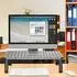 OneConcept NOVAATO Monitorständer Stahl, höhenverstellbar, 37x10x24cm (10037456)