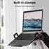 LuxusKollektion Monitor-Arm mit Laptop-Halterung, 17-32 Zoll, höhenverstellbar