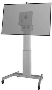 Neomounts NM-HUB2LIFTSILVER motorisierter Rollwagen f&uuml;r Displays bis 51", 150kg, silber (NM-HUB2LIFTSILVER)