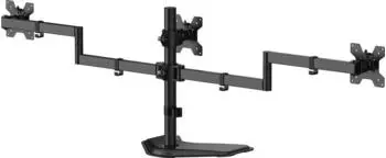 Aisens DT27TSR-287 Tischständer für 3 Monitore 13-27", schwenkbar, neigbar, 10kg (DT27TSR-287)