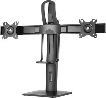 Aisens DT27TSR-065 Tischhalterung für 2 Monitore 17-27", schwenkbar, neigbar, 6kg (DT27TSR-065)