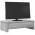 vidaXL Monitorständer mit Schubladen, grau Sonoma, 50x27x15cm (854666)