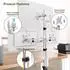 LuxusKollektion Monitorhalterung 3 Monitore 13-32 Zoll, schwenkbar, neigbar, weiß