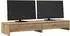 vidaXL Monitorständer mit Schubladen Artisan-Eiche 100x27x15cm (854678)