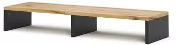VICCO Tomy Monitorständer anthrazit/goldkraft Eiche, 80x12cm