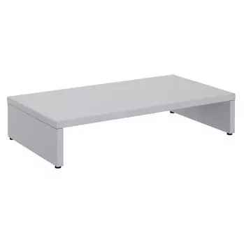 Caro M&ouml;bel Monitor Monitorst&auml;nder hellgrau, Holzwerkstoff, 50x10x27cm (800000497814)
