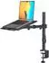 LuxusKollektion Monitorarm mit Laptophalterung, vollverstellbar, 13-27