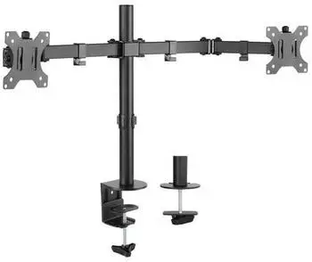 Halterungsprofi Office-414 Dual-Monitorhalterung Tisch, 2x bis 32", VESA 75/100 (Office-414)