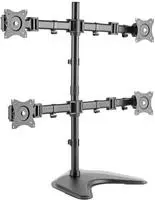 Digitus DA-90364, Digitus Monitorhalterung Vierfach Stand/Klem. Mont. bis 27"