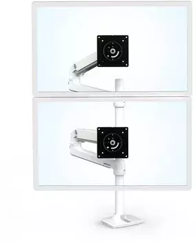 Ergotron LX Dual Monitor Arm wei&szlig;