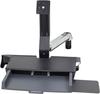 Ergotron SV SIT STAND COMBO ARM (Wand, 24.02 ") (10163806) Silber