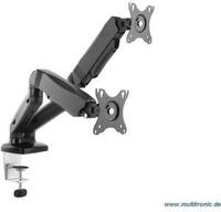 Equip 650121NEUEVERSION, Equip Tischhalterung 17"-32" LCD VESA f. 2 Monitore Gasfeder