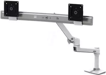 Ergotron LX Dual Direct Monitor Arm weiß Ergotron LX Dual Direct Monitor Arm weiß