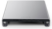 Satechi ST-AMSHM, Satechi Stand Hub (USB-C, 5 Ports) (ST-AMSHM) Grau