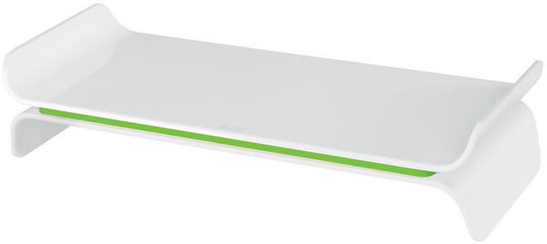 Leitz Ergo WOW Adjustable Monitor Stand Green/White