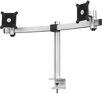 DURABLE Monitor Halterung f&uuml;r 2 Monitore, Tischklemme
