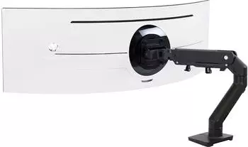 Ergotron HX Desk Monitor Arm with HD Pivot (matte black) Ergotron HX Desk Monitor Arm with HD Pivot (matte black)