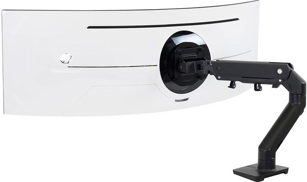 Ergotron HX Desk Monitor Arm with HD Pivot (matte black)