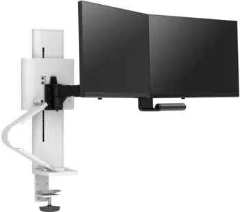 Ergotron TRACE Dual Monitor Mount (white)