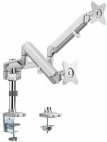 LogiLink - Befestigungskit - einstellbarer Arm - f&uuml;r 2 LCD-Displays / Curved