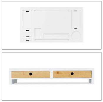 Relaxdays Monitorst&auml;nder Organizer XL (10025710)