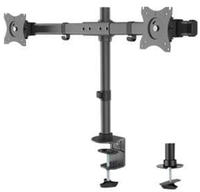 Neomounts FPMA-DCB100DBLACK 2fach Monitor-Tischhalterung 25,4 cm (10) - 68,6 cm (27)