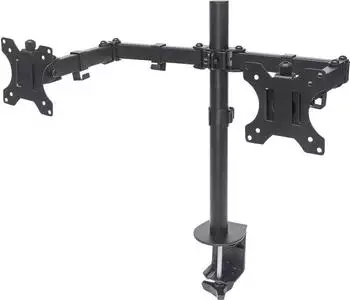 Manhattan Tischhalterung mit Monitorarm f&uuml;r zwei Displays (461528)