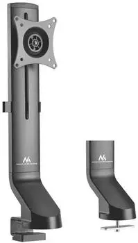 Maclean Brackets MC-853 Full Motion mit Kabelmanagement Monitor Tisch Halterung