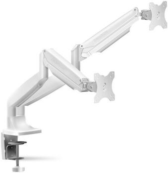 Onkron Monitor Tischhalterung 13-32 Zoll Zweiarm G200 Wei&szlig;
