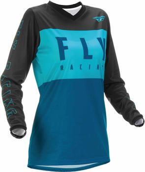 Fly Racing F-16 Damen Jersey schwarz/blau