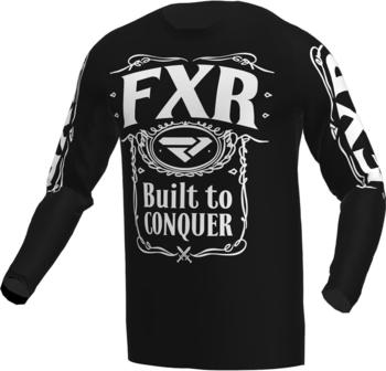 FXR Clutch Conquer schwarz/weiß