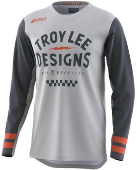 Troy Lee Designs Scout GP Ride On grau/weiß