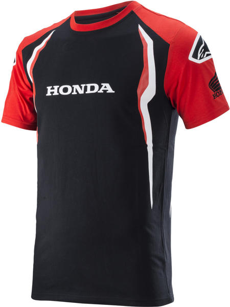 Alpinestars Honda Short Sleeve T-Shirt black/red
