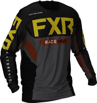 FXR Podium Off-Road MX Gear schwarz/grau/gelb