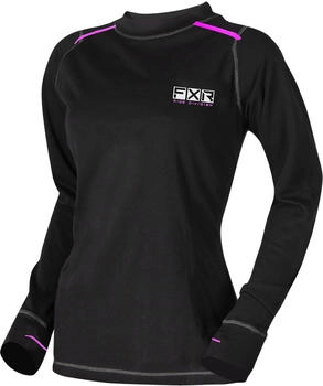 FXR Vapour Merino schwarz/pink