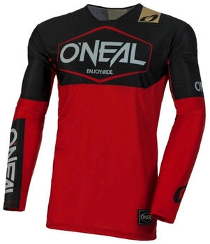 O'Neal Mayhem Hexx Motocross Langarm-Trikot schwarz-rot (M004-302)