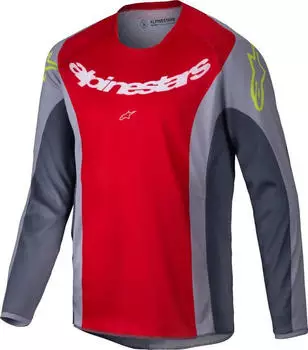 Alpinestars Racer Kids MX Jersey - grau/rot