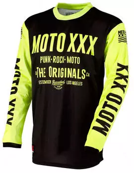 O'Neal Moto XXX Vented Jersey (0041) schwarz/neon-gelb