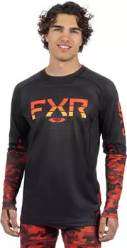 FXR Atmosphere Funktionsshirt (231344-2100-10) schwarz/rot
