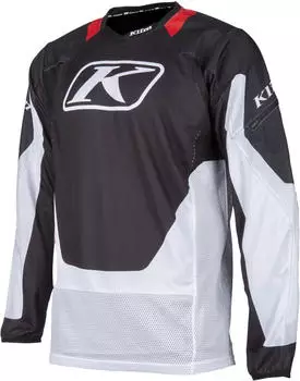 Klim Dakar 2025 Motocross Jersey schwarz/weiß/rot