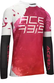 Acerbis J-Windy Watermark Jersey lila/weiß/schwarz