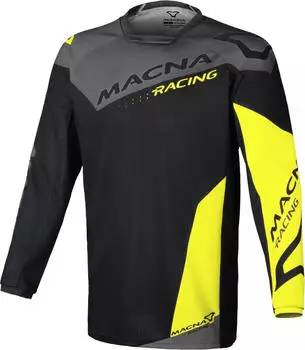 Macna Backyard 1 Jersey schwarz/grau/neon-gelb