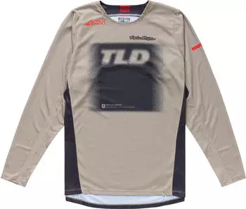 Troy Lee Designs Scout GP Motocross-Trikot beige/braun/schwarz/rot