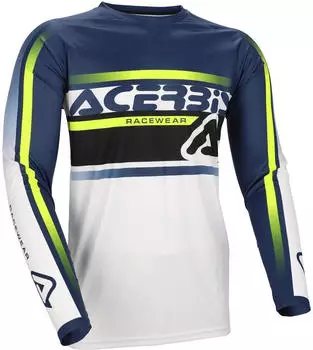 Acerbis MX Linear Lugo Motocross Jersey blau-gelb